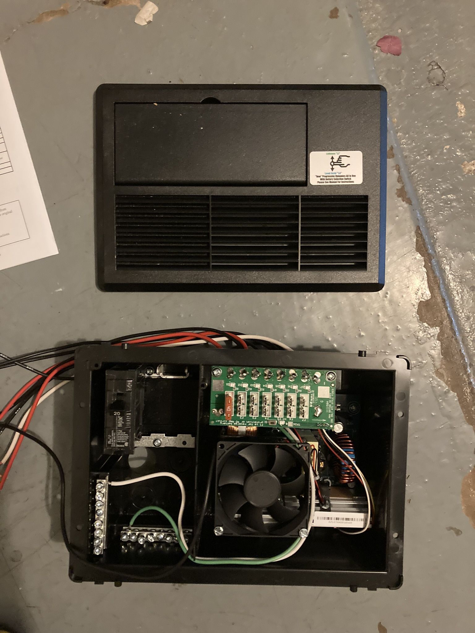 RV Charge Controller Progressive Dynamics