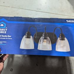 NEW Matte Black Vanity/Bathroom Light