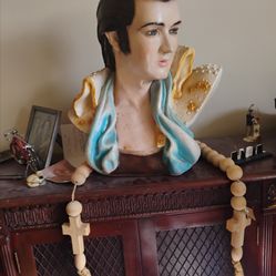 lifesized elvis bust
