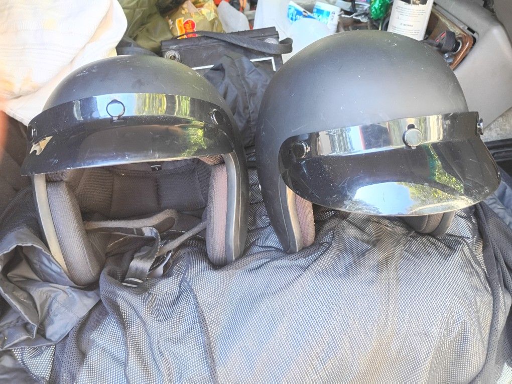 His And Hers Daytona Cruiser Helmets