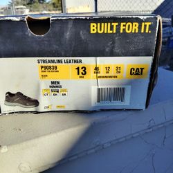 CAT Steel Toe Work Shoes