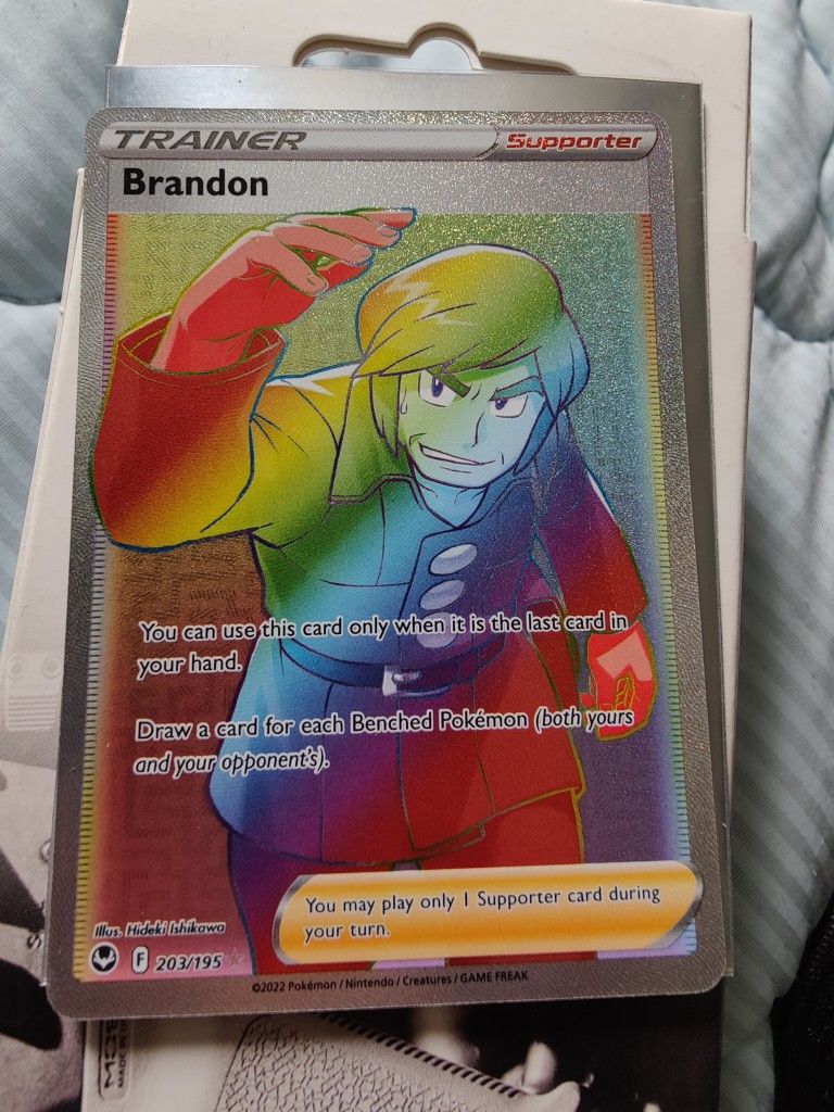 Pokemon Rainbow Brandon Card for Sale in Rialto, CA - OfferUp