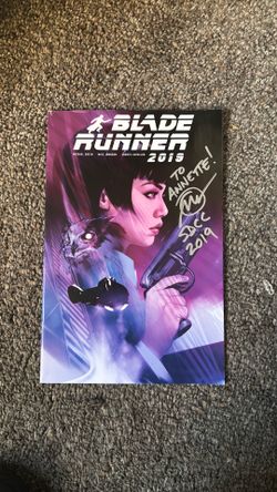 BLADE RUNNER 2019 1 JETPACK COMICS/FORBIDDEN PLANET BEN OLIVER VARIANT Titan