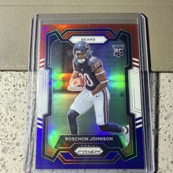 Roschon Johnson Rookie Red White #314
