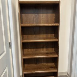Brown Bookshelf 