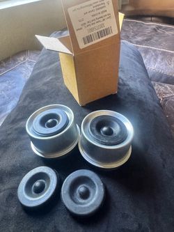 2 pcs 1.98” Trailer Axle Hub & Bearing Dust Caps