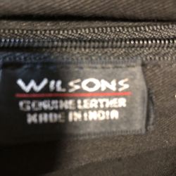Wilson leather backpack