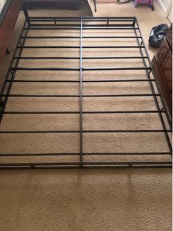 Queen metal box frame