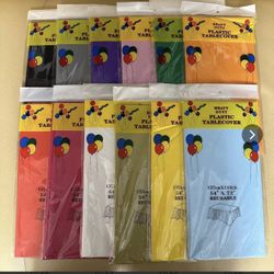 Plastic Tablecloth
