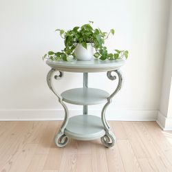 Green Accent Table