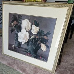 Flower Picture With Frame