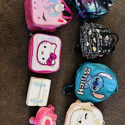 Girl Mini Backpacks And Lunch Bags