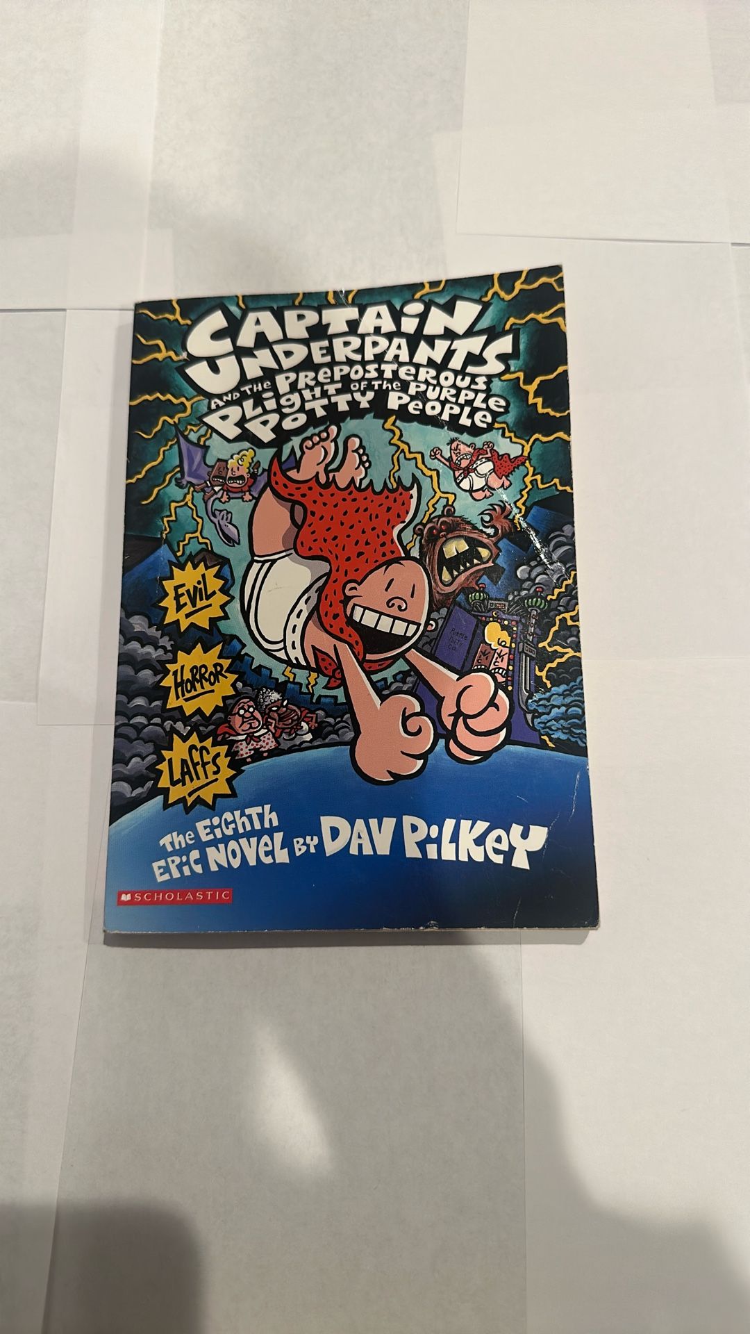 $15 Paper Cover Captain Underpants Books