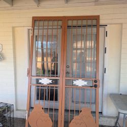 Rod Iron Door 56 X 96