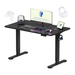 Flexspot Electric Height Adjustable Standing Desk EC1-48" W X30” H black
