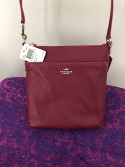 Coach magenta crossbody