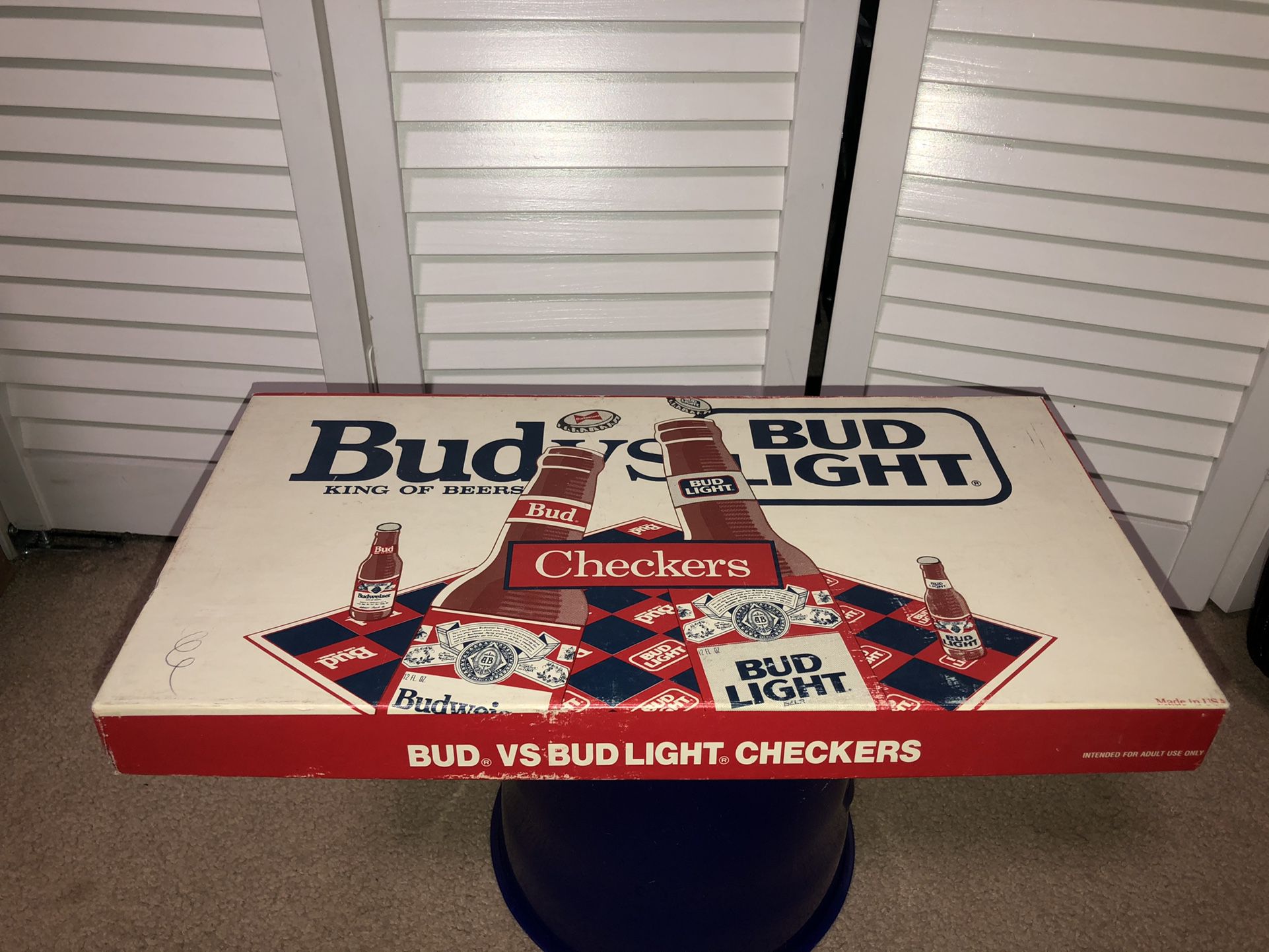 Budweiser Vs. Bud Light Checkers