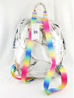 Betsey johnson clear unicorn cheap backpack