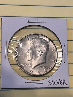 1964 Kennedy Silver Coin