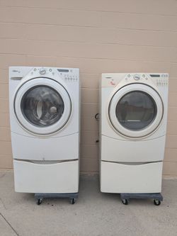 Whirlpool Front Load Washer and Dryer Set