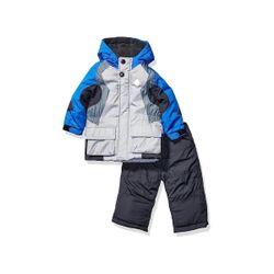 Conjuntos de traje de nieve de 2 piezas con abrigo y pantalón de nieve de peso pesado para niños de LONDON FOG