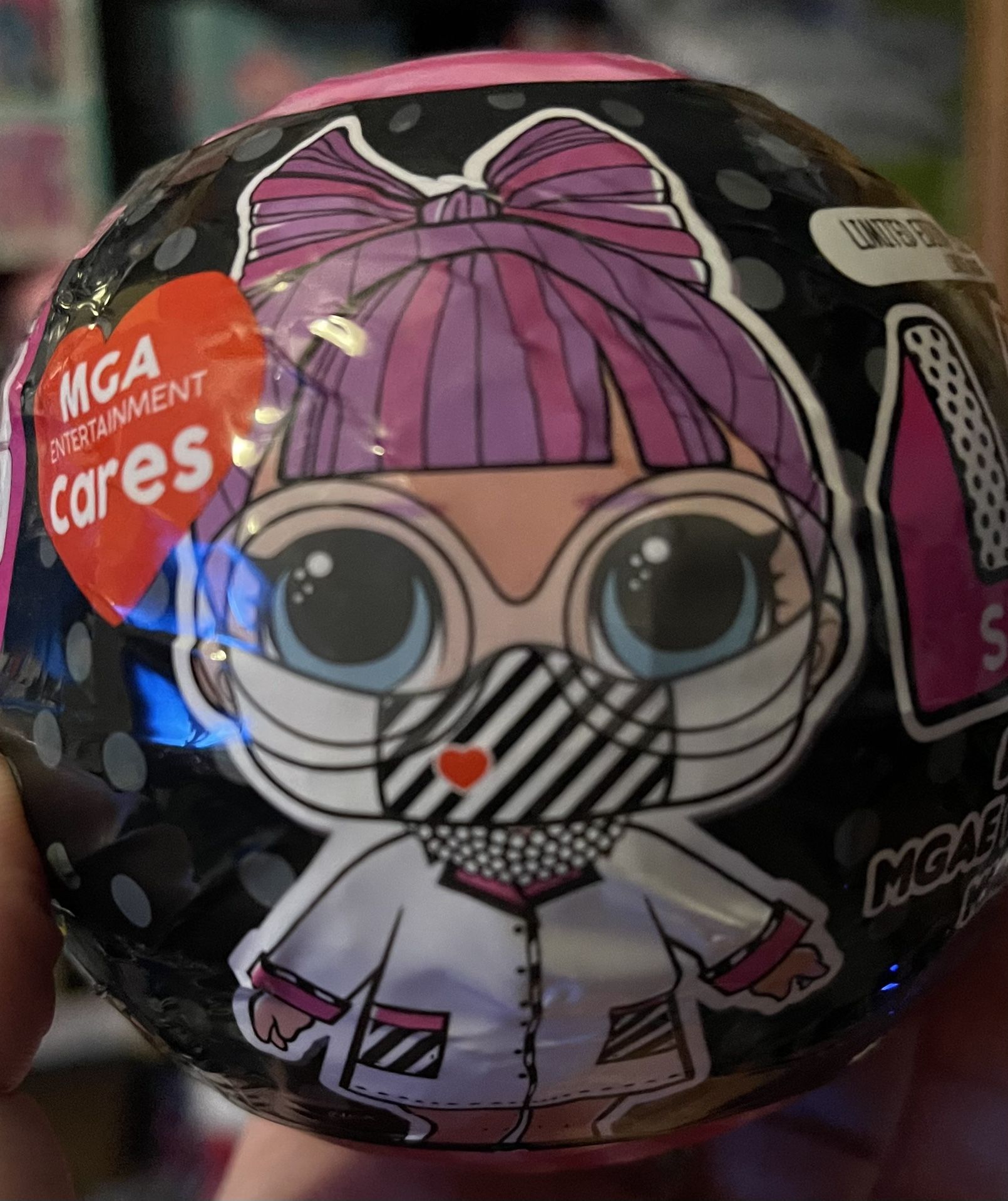 L.O.L. Surprise! MGAE Cares Limited Edition Frontline Hero with 7 Surprises