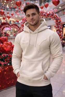 Puma Hoodie Cream colors, Size S, M, L, XL, XXL