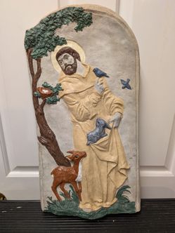 St. Francis Concrete Statue