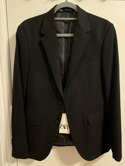 Zara Men’s Black Blazer Size 38