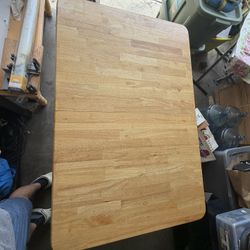 Expanding Wooden Dining Table 