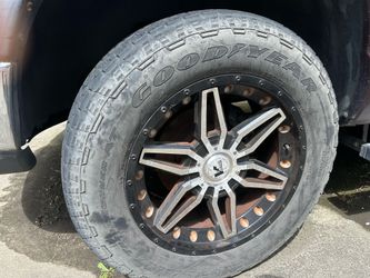 20”Truck Rims & Tires Set – Goodyear Wrangler”