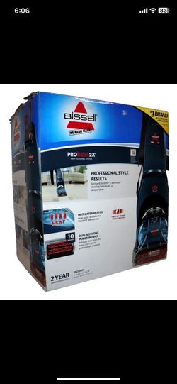 BISSELL PROHEAT 2X DEEP CLEANING SYSTEM  CORDED VACCUUM CARPET CLEANER *READ*