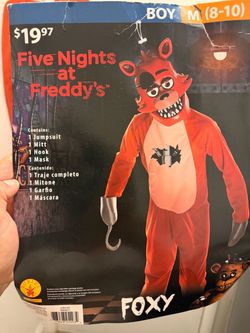 Five nights at Freddy’s foxy kids costume