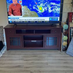 Red  TV Stand 