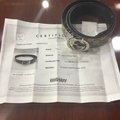 Authentic Gucci Belt 