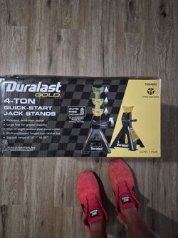 Duralast Gold 4-Ton Quick-Start Jack Stands
