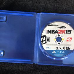 NBA 2K19 on Playstation 4