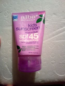 Alba Kids Sunscreen SPF 45 