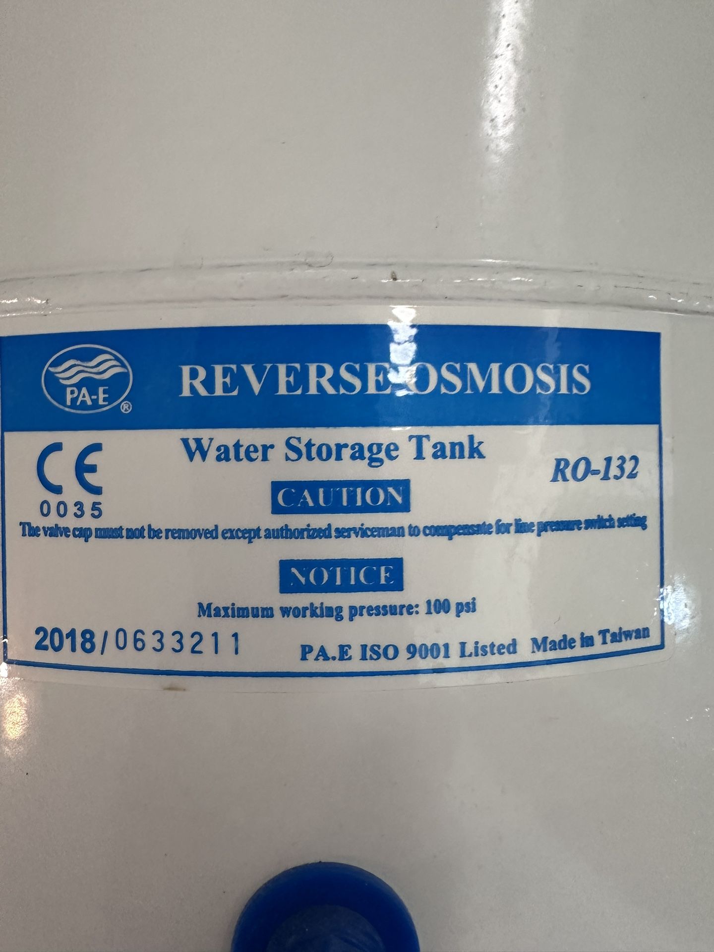 Reverse Osmosis System