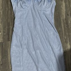 Light Blue Small Dress 