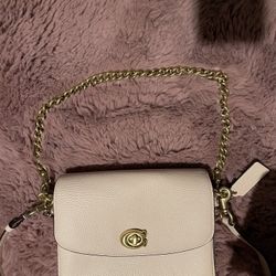 pink coach bag