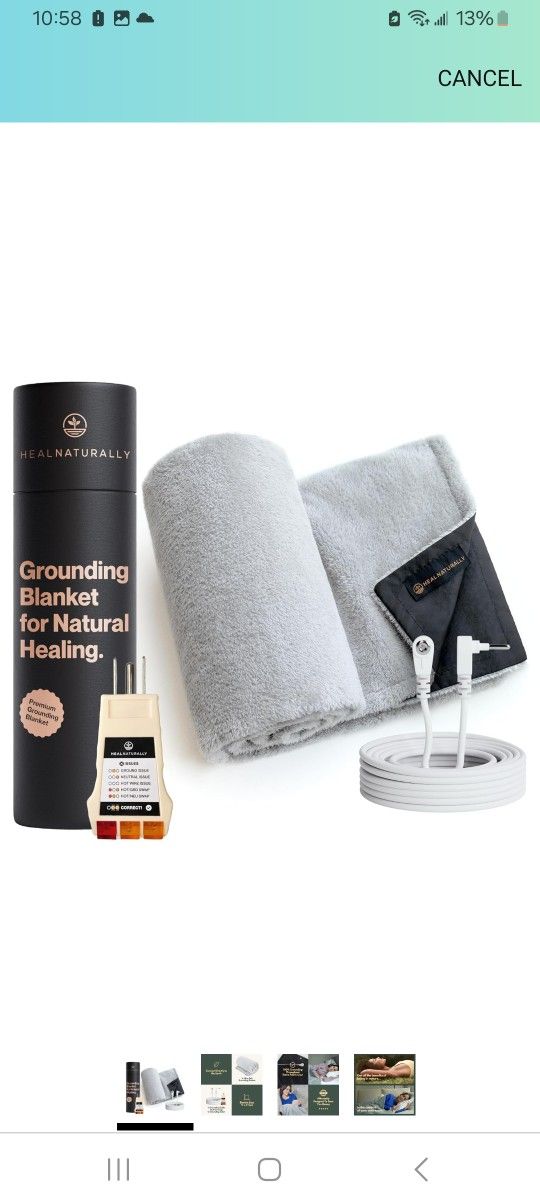Grounding Blanket $40