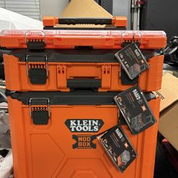 NEW KLEIN TOOLS BOXES