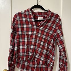Flannel women’s top