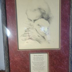 Jesus And The Lamb Photo