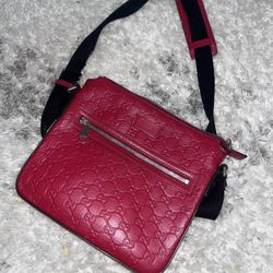 Red Gucci Messenger bag