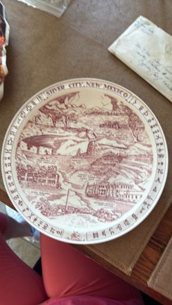 Silver city, New Mexico plate