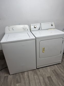 Admiral Washer And Electric Dryer 