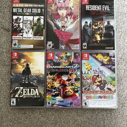 Nintendo Switch Game Lot (Check Description)