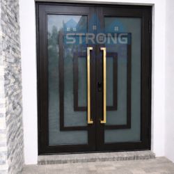 72x96 Impact French Doors 